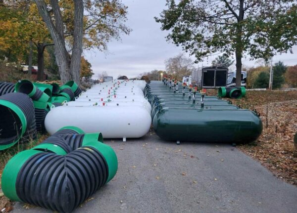 500 gallon underground propane tank